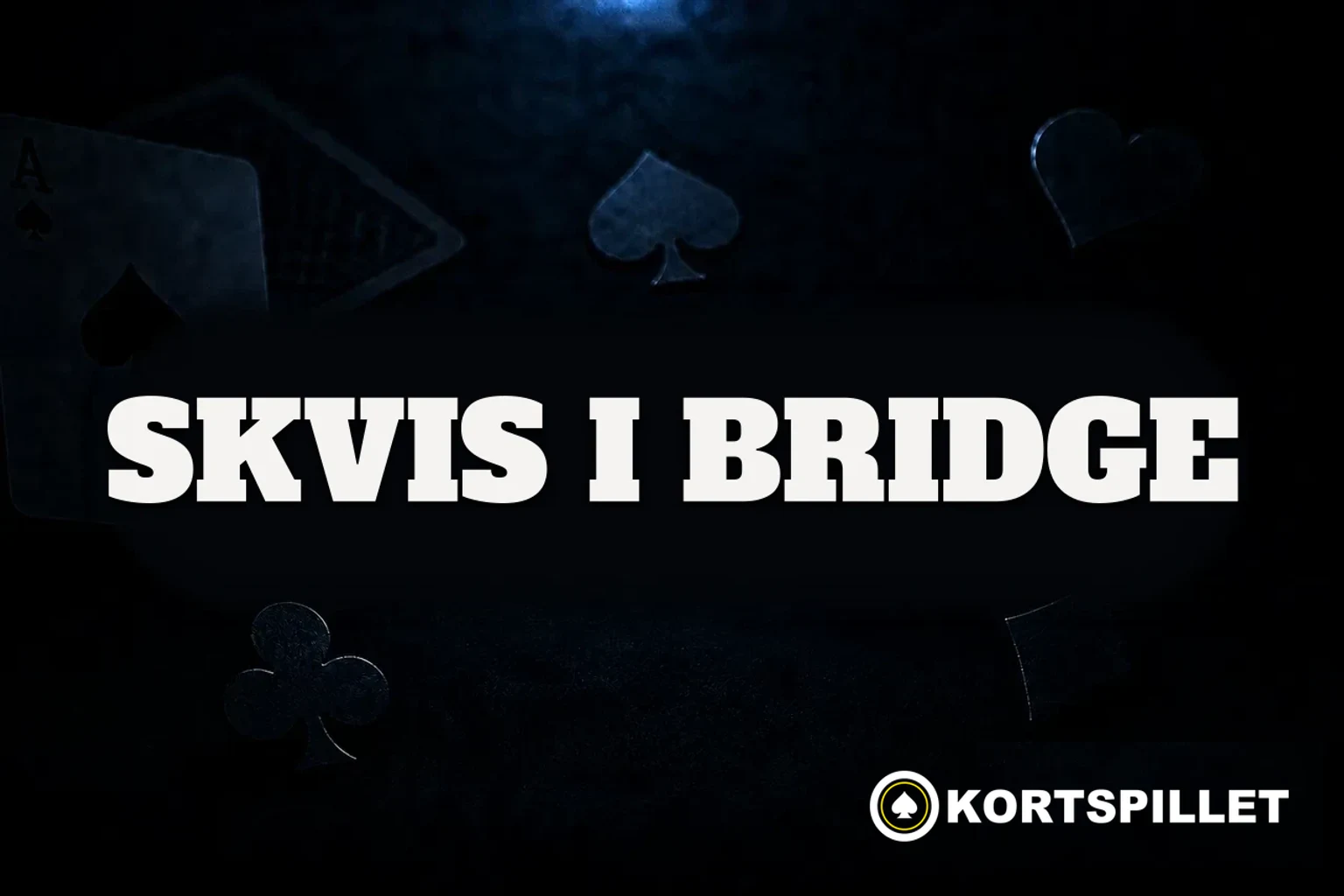 De siste stikkene i en bridgegiv med to kort igjen på hånden